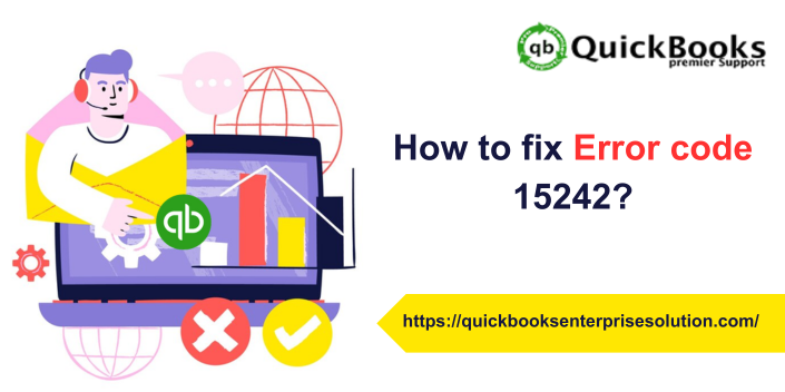 QuickBooks error 15242